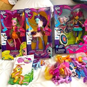 My Little Pony lot. New in box Equestria Girls Friendship Games.